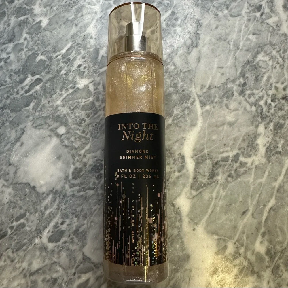New Bath and Body Works Diamond Shimmer Mist Into The‎ Night